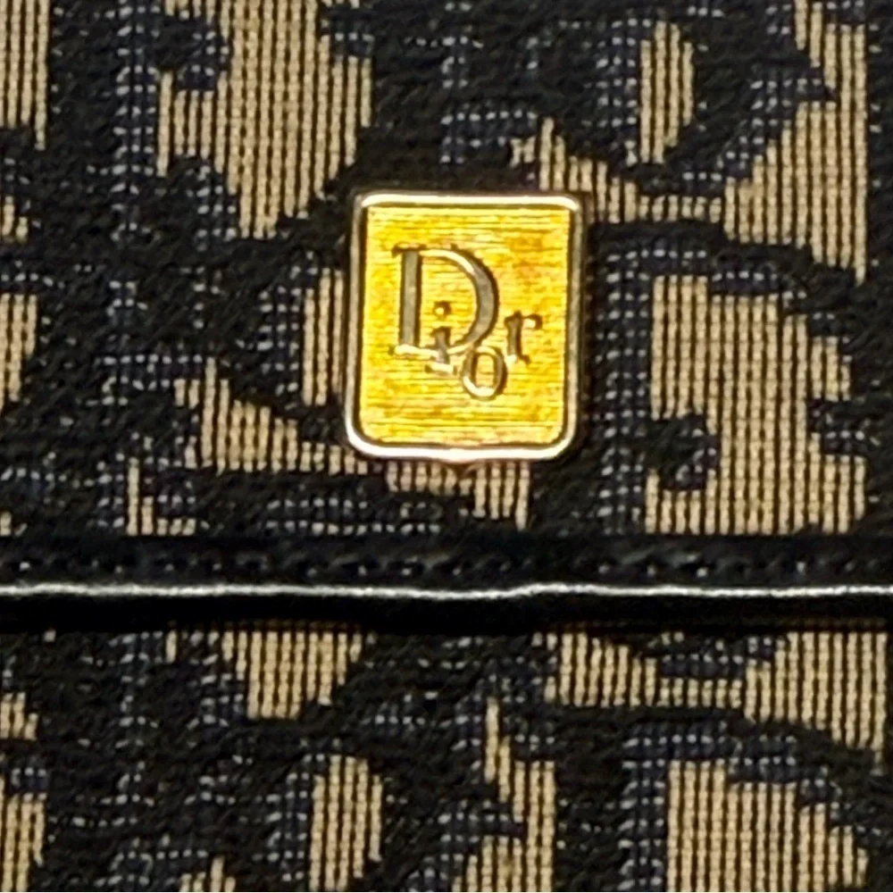 Vintage Dior Trotter Monogram Pouch
